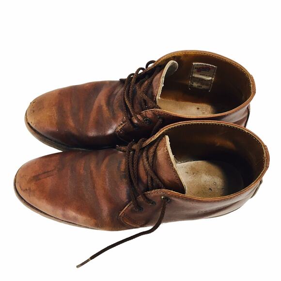 RED WING BOOTS NARROW US 10B Heritage Chukka 595 USA Made VIBRAM F2892-11 595 main image 9